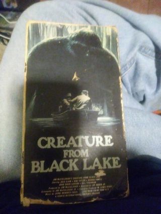 Creature From Black Lake Vhs Rare 1976