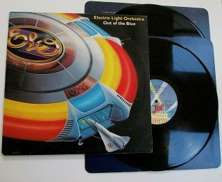 Electric Light Orchestra Out Of The Blue Lp Ex Vinyl Rare Uk 1st Press A1/b1 Elo