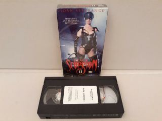 Black Scorpion II - Joan Severance VHS Cult Rare/OOP superhero b - movie 3