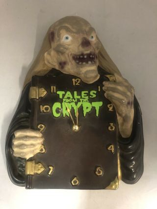 Tales From The Crypt Clock Vintage Very Rare