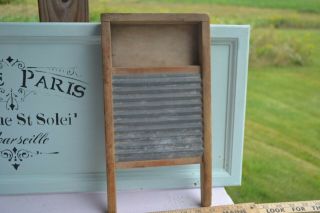 Vintage Small Wood /metal Childrens Washboard Lingerie Clothes 14 " X 7.  5 "