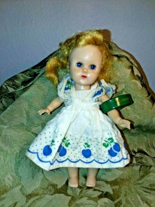 Vintage Vogue Ginny Doll Walker Strawberry Blonde Blue Eyes