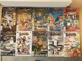 Ted Nomura’s Tigers Of The Luftwaffe 1 - 10 Complete Series Htf Rare