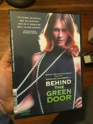 Behind The Green Door - Marilyn Chambers - Oop Dvd Rare Sexploitation Cult Film