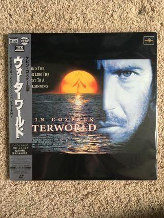 Waterworld Japan Laserdisc W/obi - Kevin Costner - Rare