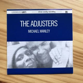 The Adjusters,  “michael Manley” Vinyl 7” Single (1996) Rare Ska & Soul