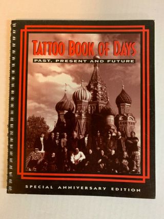 Tattoo Book Of Days,  Lyle Tuttle,  Rare