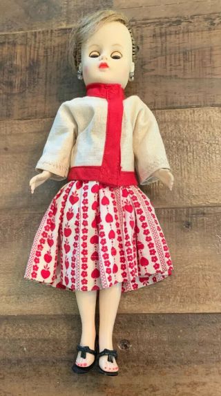 Vintage 10 1/2” Little Miss Revlon Doll,  Outfit