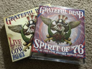 Grateful Dead Live At The Cow Palace: Years Eve 1976 3cd,  Rare Bonus Disc
