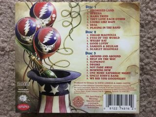 Grateful Dead Live at the Cow Palace: Years Eve 1976 3CD,  Rare Bonus Disc 3