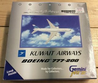 Gemini Jets 1/400 Kuwait Airways Boeing 777 - 200 Rare