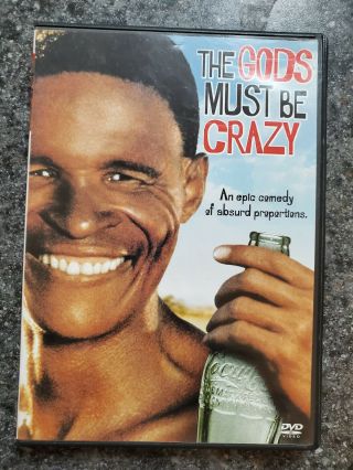 The Gods Must Be Crazy (r1 Dvd) Rare & Oop W/ Insert Card - Widescreen