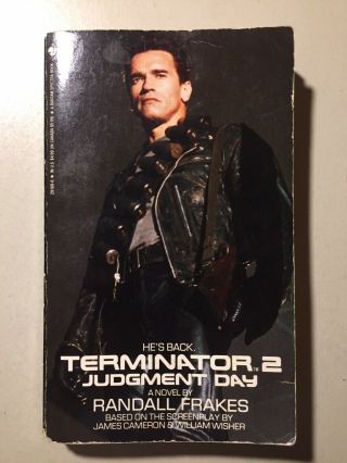 Terminator 2: Judgment Day Novelization (randall Frakes) (rare)