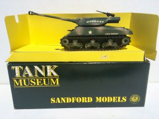 Rare M36b1 “hellcat” Tank Museum Destroyer 90mm Cannon Solido Panzer Char 1/50