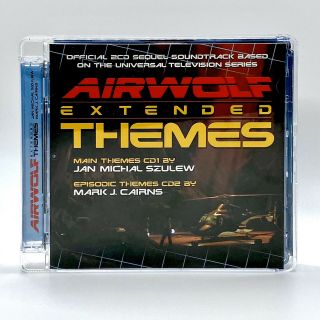 Rare Airwolf Extended Themes Soundtrack / Score 2 Cd Like