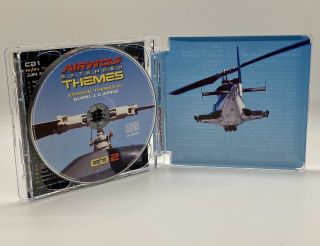 RARE Airwolf Extended Themes Soundtrack / Score 2 CD LIKE 3