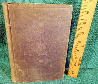 Rare 1866 Civil War Book - Life Of Gen.  Thomas Stonewall Jackson By R.  L.  Dabney