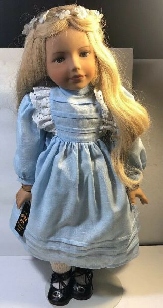 Vintage Heidi Ott 19” Doll Made In Switzerland Handarbeit Mod.  Dep.