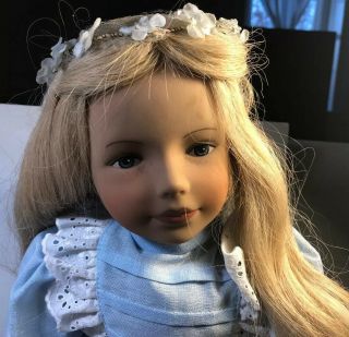 Vintage Heidi Ott 19” Doll Made In Switzerland Handarbeit Mod.  Dep. 2