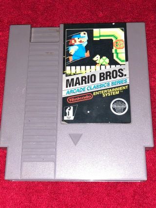 The Mario Bros.  Arcade Classics Series Nintendo Nes Game Rare