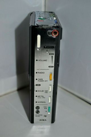 Rare AIWA HS - J500 Walkman Stereo Radio Cassette with Case / 3
