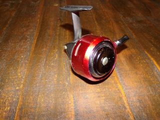 Vintage Abu Garcia 505 Red Reel Operates Rare Collectable