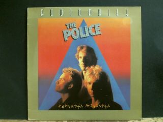 The Police Zenyatta Mondatta Lp Sting Japanese Audiophile Pressing Rare