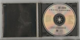 Jimi Hendrix Crash Landing CD 8 Songs 1990 Reprise Release Rare HTF OOP 3