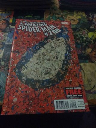 The Spider - Man 700 (february 2013,  Marvel) Key Issue Rare