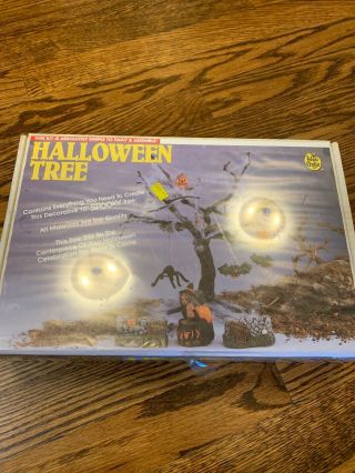 Accents Unlimited Wee Crafts Halloween Tree 21071 Rare