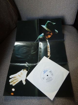 Michael Jackson Another Part Of Me Rare 7 " Poster Sleeve