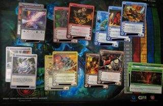 Chaotic Op Promo Set All Commons,  Uncommon,  Rares: Vasquin,  Nakal,  All Max Enrgy