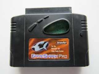 Nintendo 64 N64 Gameshark Pro Version 3.  3 Authentic Rare Cheat Oem