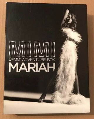 Mariah Carey - Mimi E=mc2 Adventure Box Very Rare 2x Cd,  2x Dvd,  Poster Set