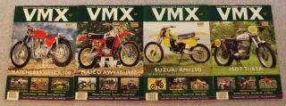 4 Vmx Vintage Dirtbike Magazines