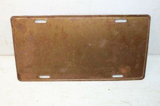 VINTAGE VERY RARE ATLANTA SPECIALTY COMPANY CAR TRUCK FRONT LICENSE PLATE COVER 2