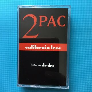 2pac - California Love - Rare 1996 Death Row Cassette Tape - Dr Dre