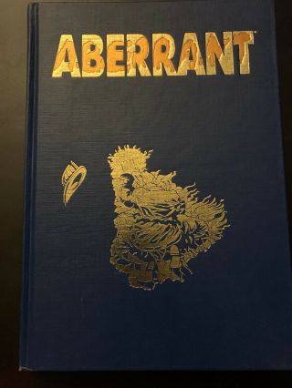 Aberrant Deluxe By White Wolf Publishing - Hardcover Rare Classic Game