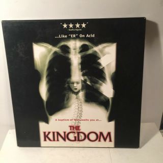 Lars Von Trier The Kingdom Laserdisc (not Dvd) Rare 3 - Disc Box Horror