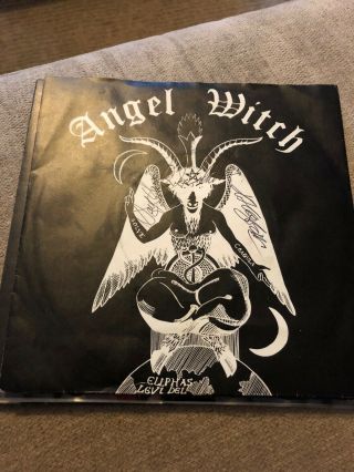 Angelwitch - Sweet Danger / Flight Nineteen - Emi 5064 Uk 7 " Rare Signed By Band