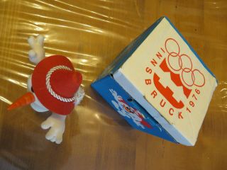Rare mascot Schneemandl from 1976 Olympic Winter Games in Innsbruck - Austria 3