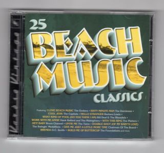 25 Beach Music Classics Cd Various Artists Rare Very Good