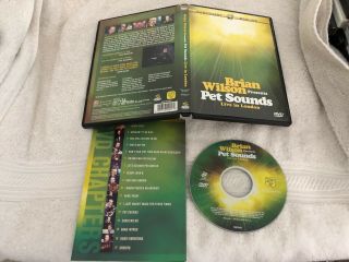 Brian Wilson Presents Pet Sounds Dvd Movie Ultra Rare Oop Region Beach Boys