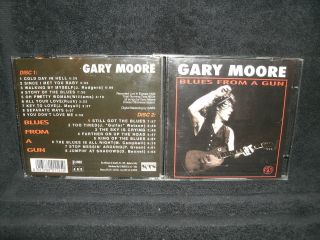 Gary Moore Blues From A Gun 2 Cd Set Live Europe 1992 Rock Metal Thin Lizzy Rare