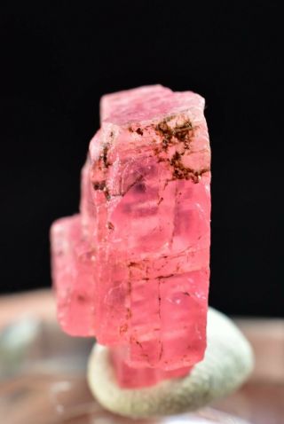 2.  1g Natural Red Rhodochrosite Crystal Rough Rare Mineral Specimen China