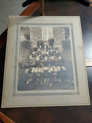 Rare 1926 High School Football Team Photo Chester Co.  Pa S.  C.  H.  S.  Phoenixville