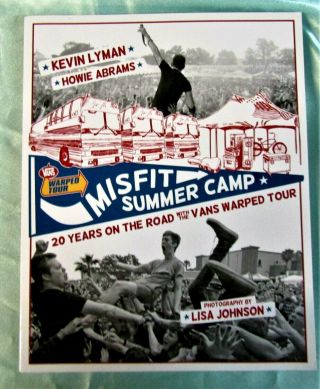 Rare Misfit Summer Camp: 20 Yrs On The Road W/ Vans Warped Tour Book