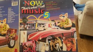 Now thats what I call music 5 RARE version BOWIE STEWART SPECIAL pink 12 inch 2