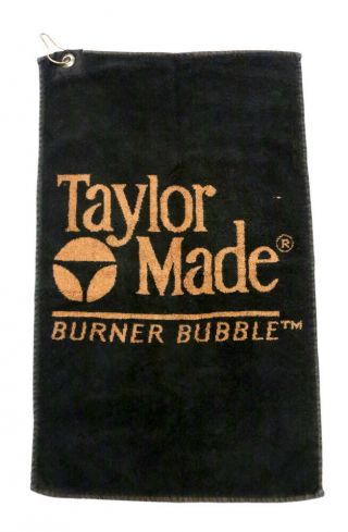 Taylormade Golf Burner Bubble Golf Towel Rare
