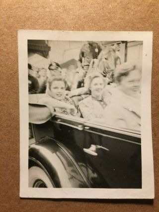 Judy Garland & Her Mother & Rooney Very Rare One Of A Kind Candid Photo Late 30s